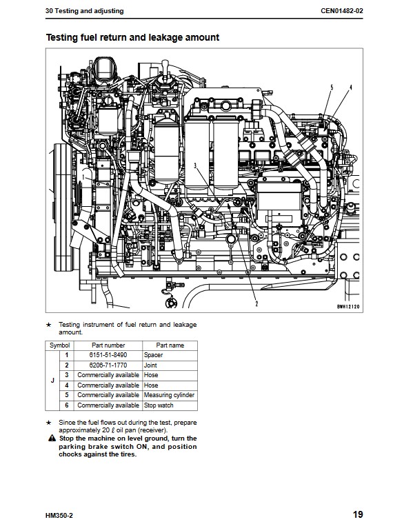 Komatsu HM350-2 USA Dump Truck Workshop Manual - Image 3