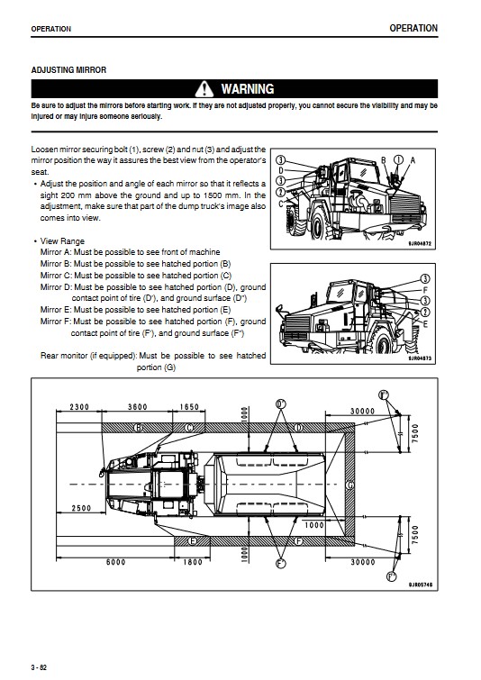 Komatsu HM350-2 Japan Dump Truck Operation and Maintenance Manual - Image 4
