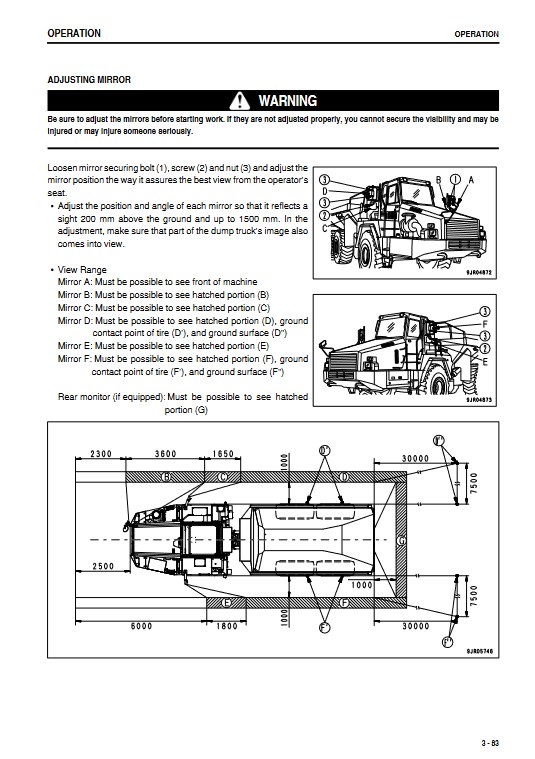 Komatsu HM350-2 Japan Dump Truck Operation and Maintenance Manual - Image 4