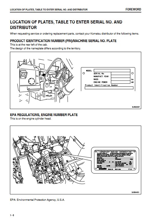 Komatsu HM350-2 Japan Dump Truck Operation and Maintenance Manual - Image 5