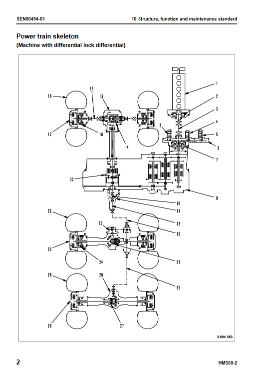 Komatsu HM350-2 Japan Dump Truck Workshop Manual - Image 6