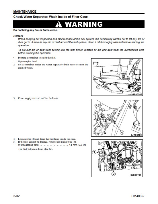 Komatsu HM400-2 USA Dump Truck Operation and Maintenance Manual - Image 3