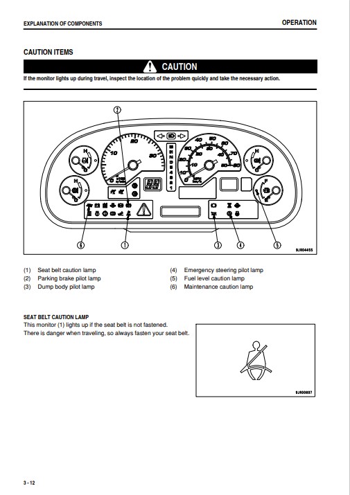 Komatsu HM400-2 Japan Dump Truck Operation and Maintenance Manual - Image 5