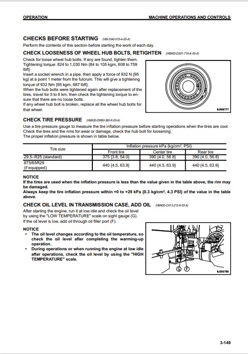 Komatsu HM400-3 Japan Dump Truck Operation and Maintenance Manual - Image 4