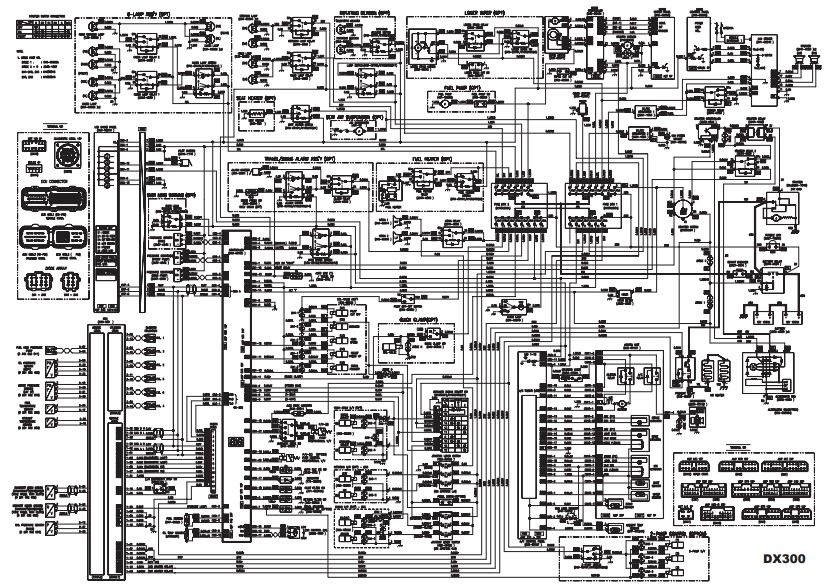Doosan DX300LC Electrical & Hydraulic Diagrams - Image 3