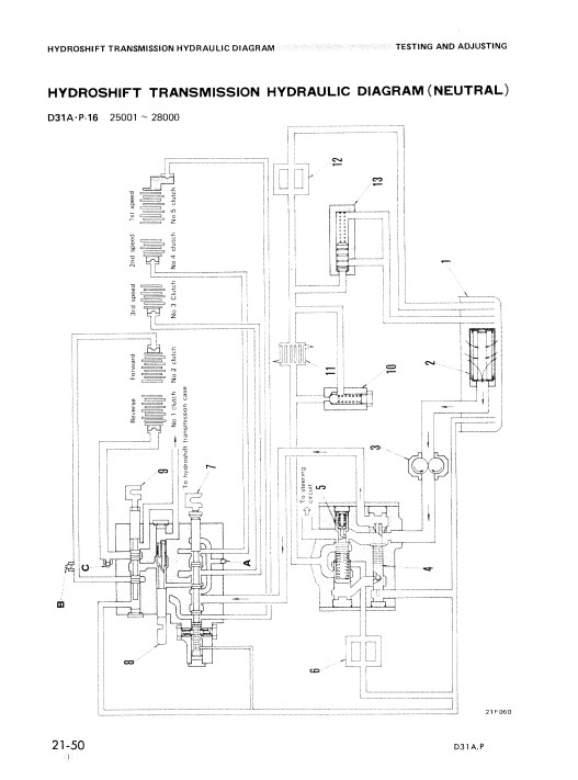 Komatsu D31A-16 , Komatsu D31P-16 Workshop Repair Manual - Image 4