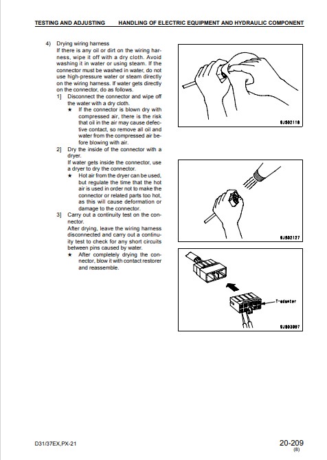 Komatsu D31EX-21, Komatsu D31PX-21, Komatsu D37EX-21, Komatsu D37PX-21 Bulldozer Workshop Manual - Image 5