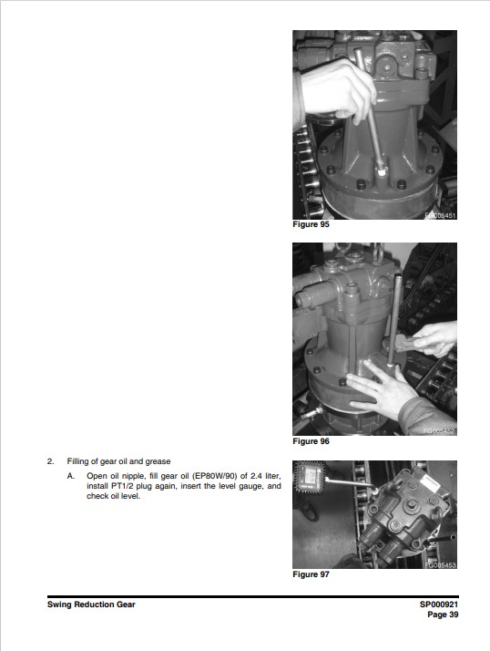 Doosan DX140W, Doosan DX160W Excavator Workshop Manual - Image 5