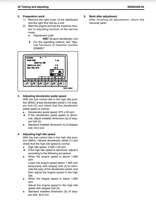 Komatsu D155A-6 Japan Bulldozer Workshop Manual - Image 7