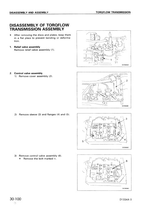 Komatsu D155AX-5 Japan Bulldozer Workshop Manual - Image 3