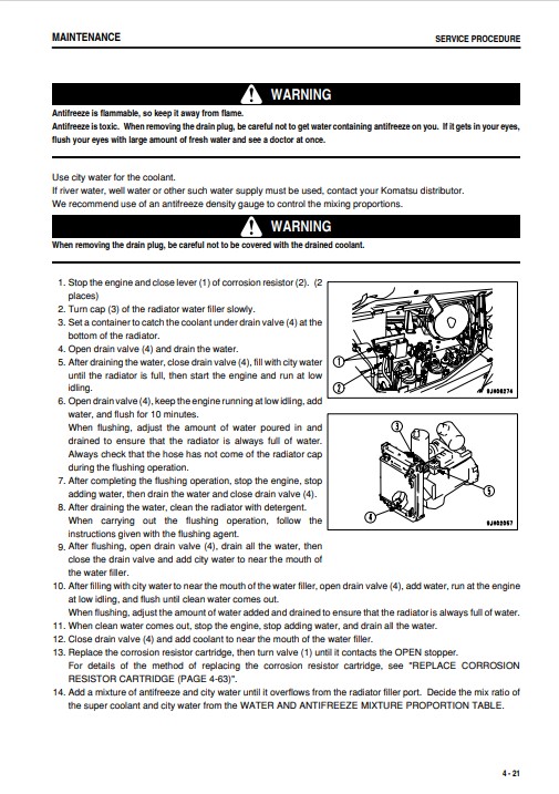 Komatsu D155AX-5 Bulldozer Operation and Maintenance Manual - Image 5