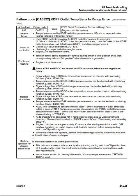Komatsu D155AX-7 Japan Bulldozer Workshop Manual - Image 6