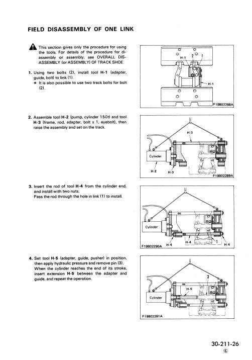 Komatsu D355A-5 Japan Bulldozer Workshop Manual - Image 3