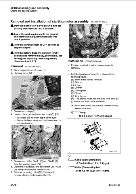 Komatsu D37EXi-23, Komatsu D37PXi-23, Komatsu D39EXi-23, Komatsu D39PXi-23 Workshop Manual - Image 7