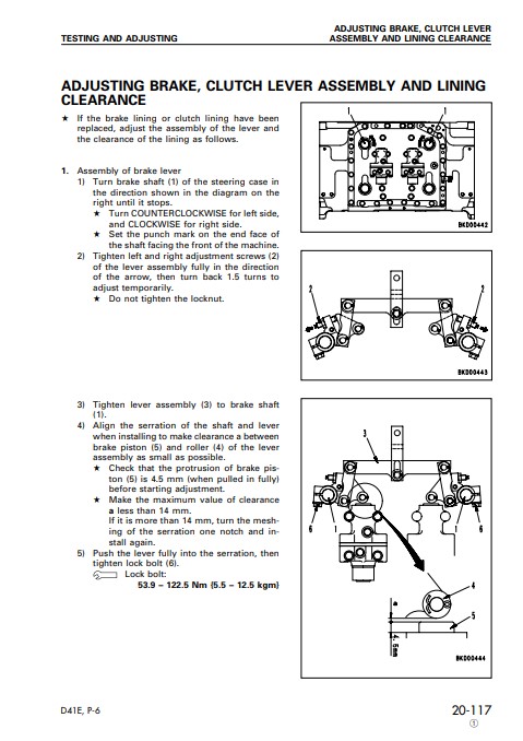 Komatsu D41E-6 , Komatsu D41P-6 Bulldozer Workshop Manual - Image 6