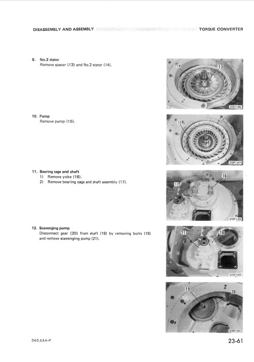 Komatsu D60-6, Komatsu D60P-6, Komatsu D60PL-6, Komatsu D65A-6, Komatsu D65P-6 Bulldozer Workshop Manual - Image 6