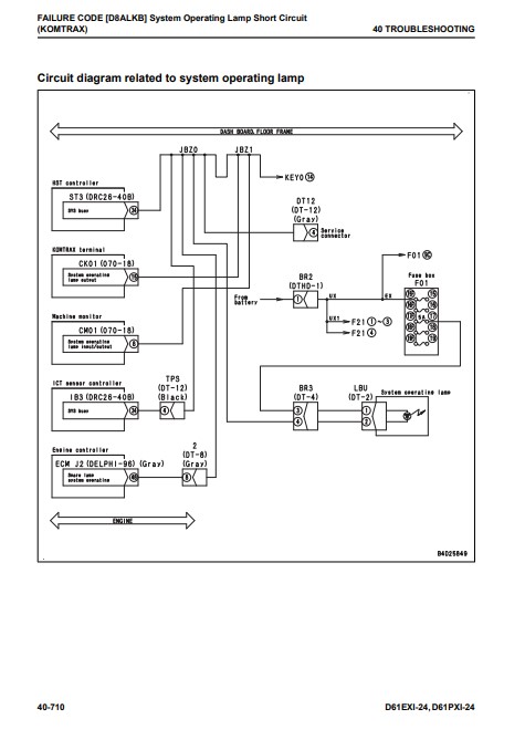 Komatsu D61EXi-24, Komatsu D61PXi-24 Bulldozer Workshop Manual - Image 6