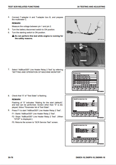 Komatsu D65EX-18, Komatsu D65PX-18, Komatsu D65WX-18 Bulldozer Workshop Manual - Image 4