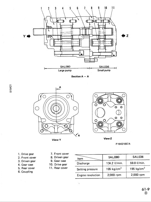 Komatsu D85A-21, Komatsu D85E-21, Komatsu D85P-21 Bulldozer Workshop Manual - Image 4