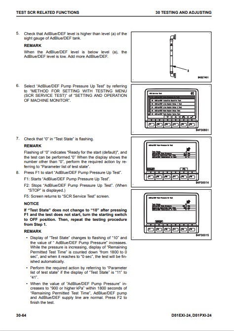 Komatsu D51EXi-24 , Komatsu D51PXi-24 Bulldozer Workshop Manual - Image 8