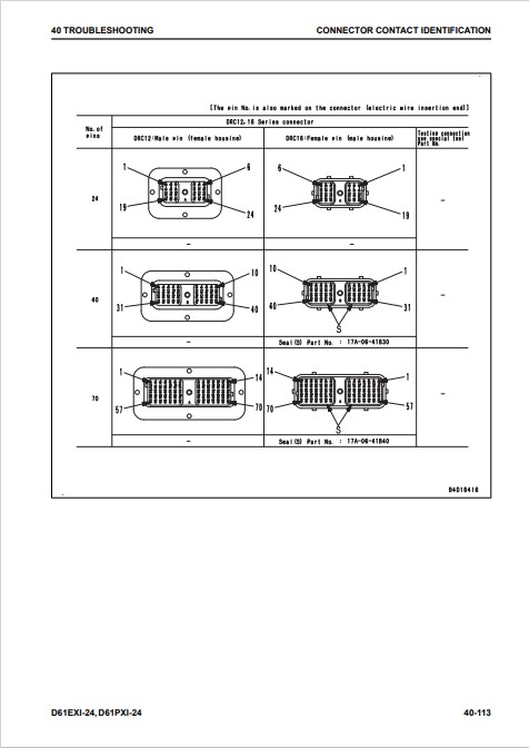 Komatsu D61EXi-24, Komatsu D61PXi-24 Bulldozer Workshop Manual - Image 7