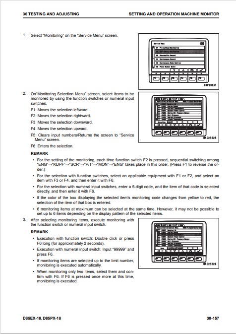 Komatsu D85EX-18, Komatsu D85PX-18 Bulldozer Workshop Manual - Image 3