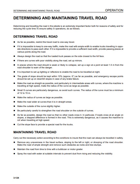 Komatsu HM250-2 Dump truck Operation and Maintenance Manual - Image 3