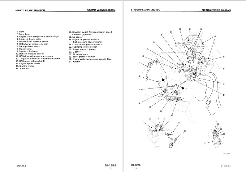 Komatsu D155AX-5 Japan Bulldozer Workshop Manual - Image 8