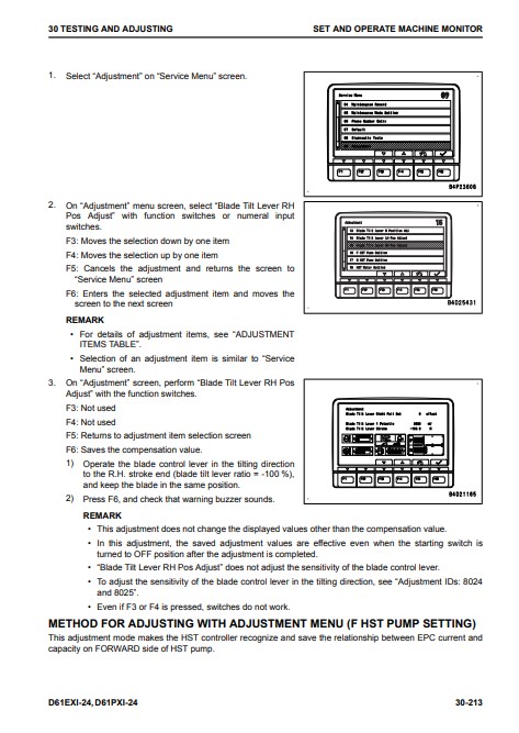 Komatsu D61EXi-24, Komatsu D61PXi-24 Bulldozer Workshop Manual - Image 8