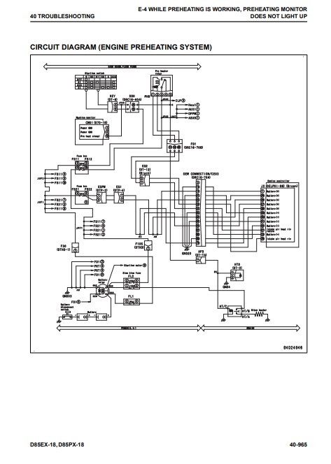 Komatsu D85EX-18, Komatsu D85PX-18 Bulldozer Workshop Manual - Image 6