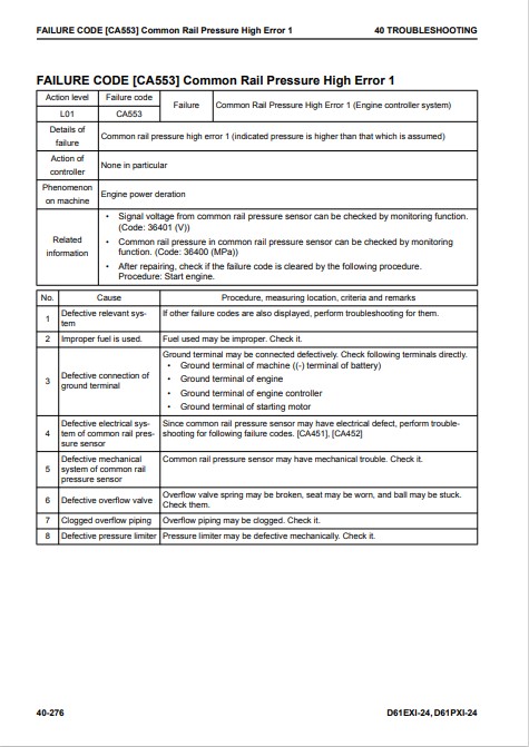 Komatsu D61EXi-24, Komatsu D61PXi-24 Bulldozer Workshop Manual - Image 9
