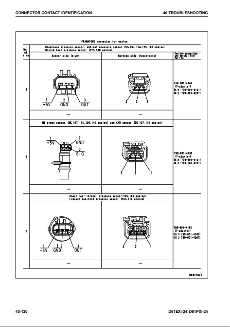 Komatsu D61EXi-24, Komatsu D61PXi-24 Japan Bulldozer Workshop Manual - Image 9