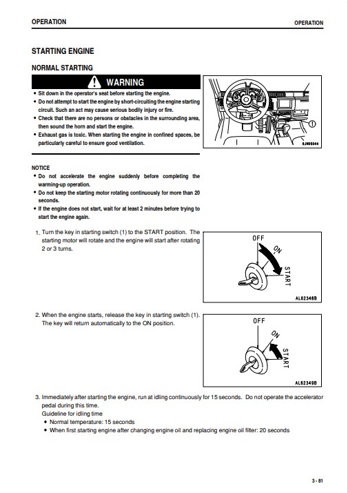 Komatsu HM300-1 Japan Dump Truck Operation and Maintenance Manual - Image 5