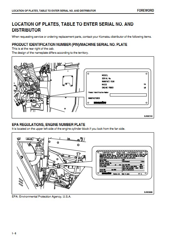 Komatsu HM300-2 Japan Operation and Maintenance Manual - Image 5