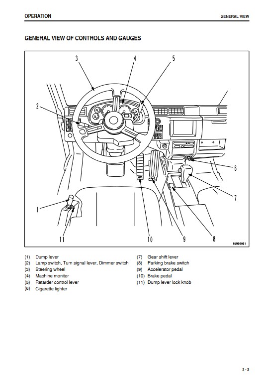 Komatsu HM300-2 Japan Operation and Maintenance Manual - Image 6