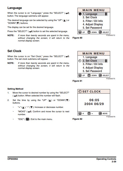 Doosan DX340LC Excavator Operation and Maintenance Manual - Image 3