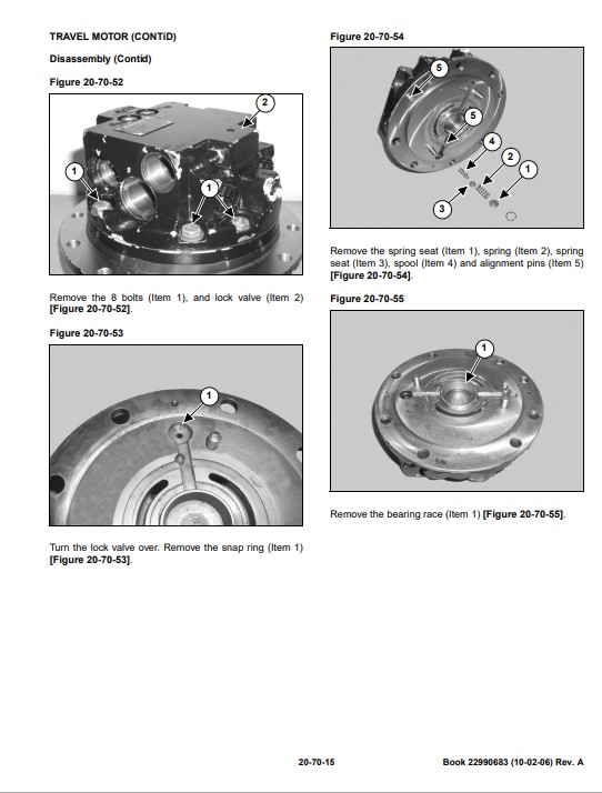Ingersoll Rand ZX75 Excavator Service Repair Manual - Image 5