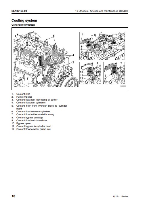 Komatsu 107E-1 Engine Series Workshop Manual - Image 5