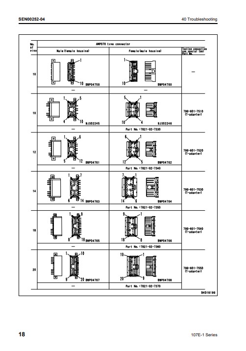 Komatsu 107E-1 Engine Series Workshop Manual - Image 6