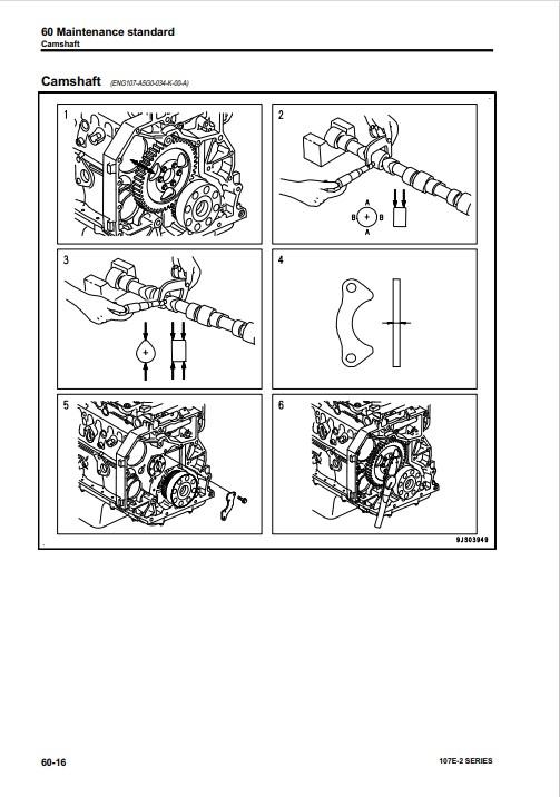 Komatsu 107E-2 Engine Series Workshop Manual - Image 4