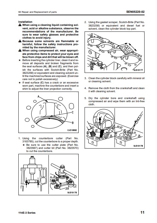 Komatsu 114E-3 Engine Series Workshop Manual - Image 4