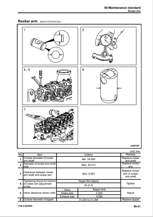 Komatsu 114E-5-TIER 4 Engine Series Workshop Manual - Image 4