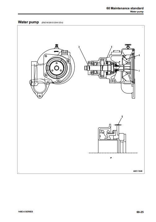 Komatsu 140E-6 Engine Series Workshop Manual - Image 4