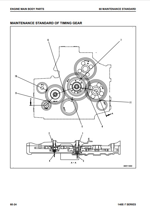 Komatsu 140E-7 Engine Series Workshop Manual - Image 5