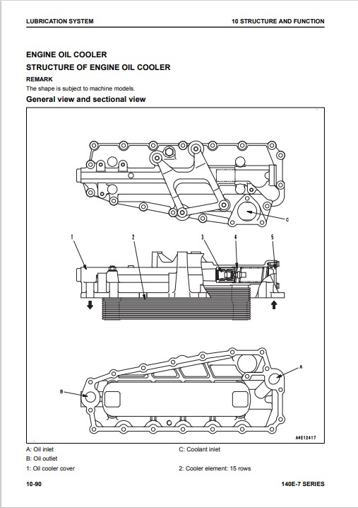 Komatsu 140E-7 Engine Series Workshop Manual - Image 6
