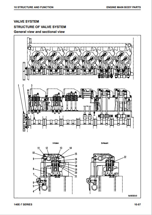 Komatsu 140E-7 Engine Series Workshop Manual - Image 8