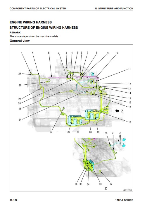 Komatsu 170E-7 Engine Series Workshop Manual - Image 6