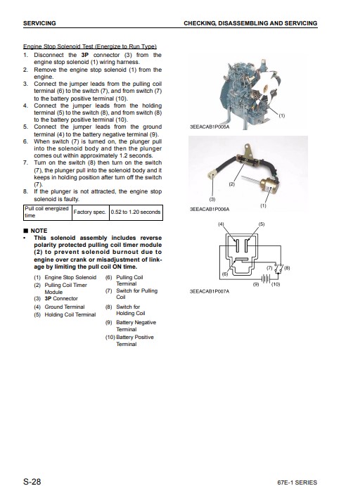 Komatsu 3D67E-1 Engine Series Workshop Manual - Image 3