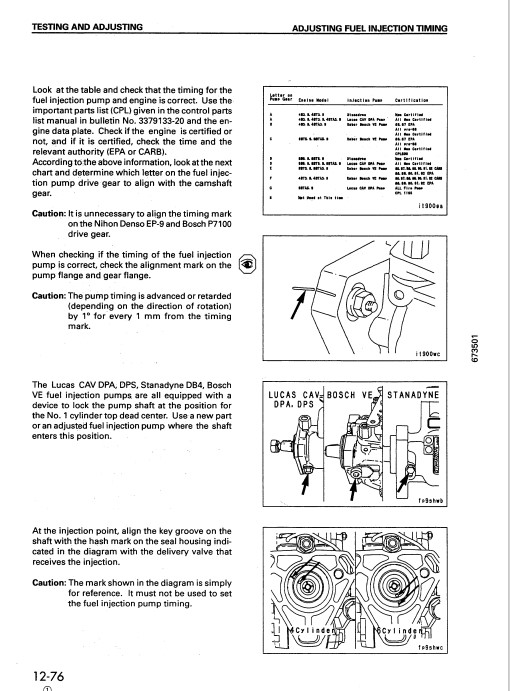 Komatsu 102 Engine Series Workshop Manual - Image 6