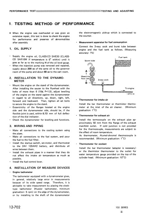 Komatsu 105 Engine Series Workshop Manual - Image 3